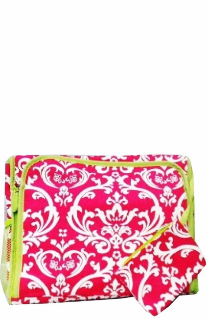 Diaper Bag-5514-PINK-LIME